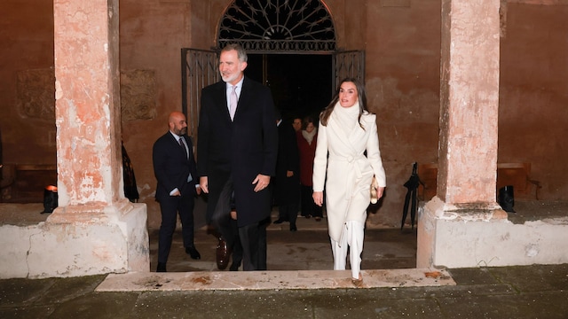Felipe VI y Letizia en Roma