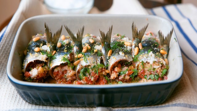 Sardinas rellenas