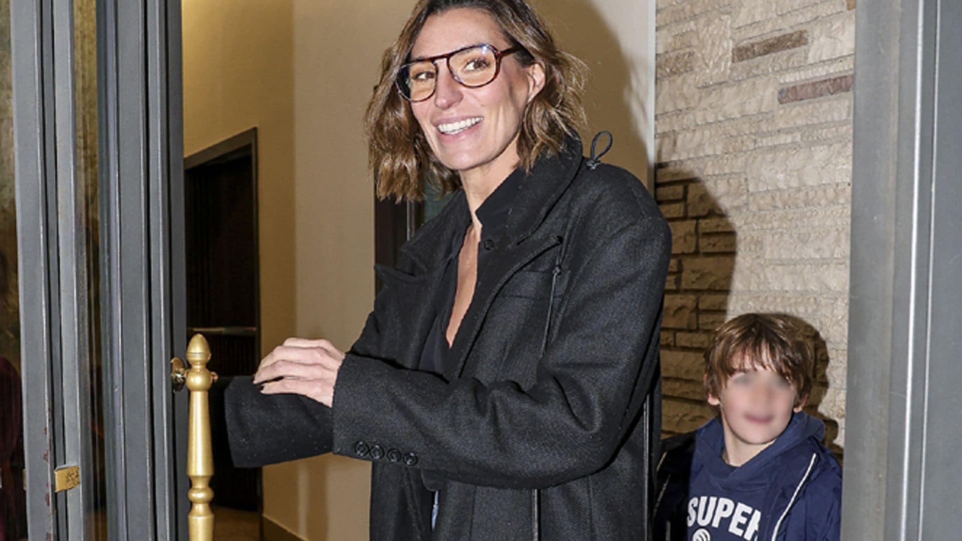 Bertín Osborne, sus hijas Alejandra y Eugenia y algunos de sus nietos asisten al cumpleaños de Kike en casa de Fabiola