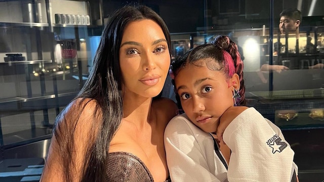 kim kardashian y north west
