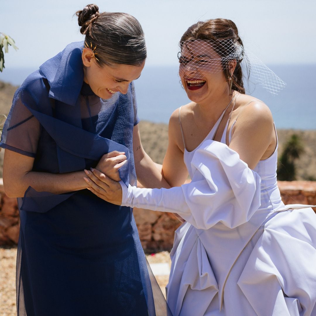 FOTOS INÉDITAS. La emotiva boda de Nerea Pérez de las Heras tras su dramático accidente en alta mar