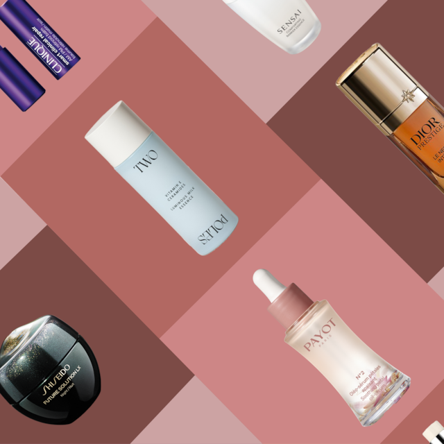 Collage de nuevos lanzamientos cosméticos