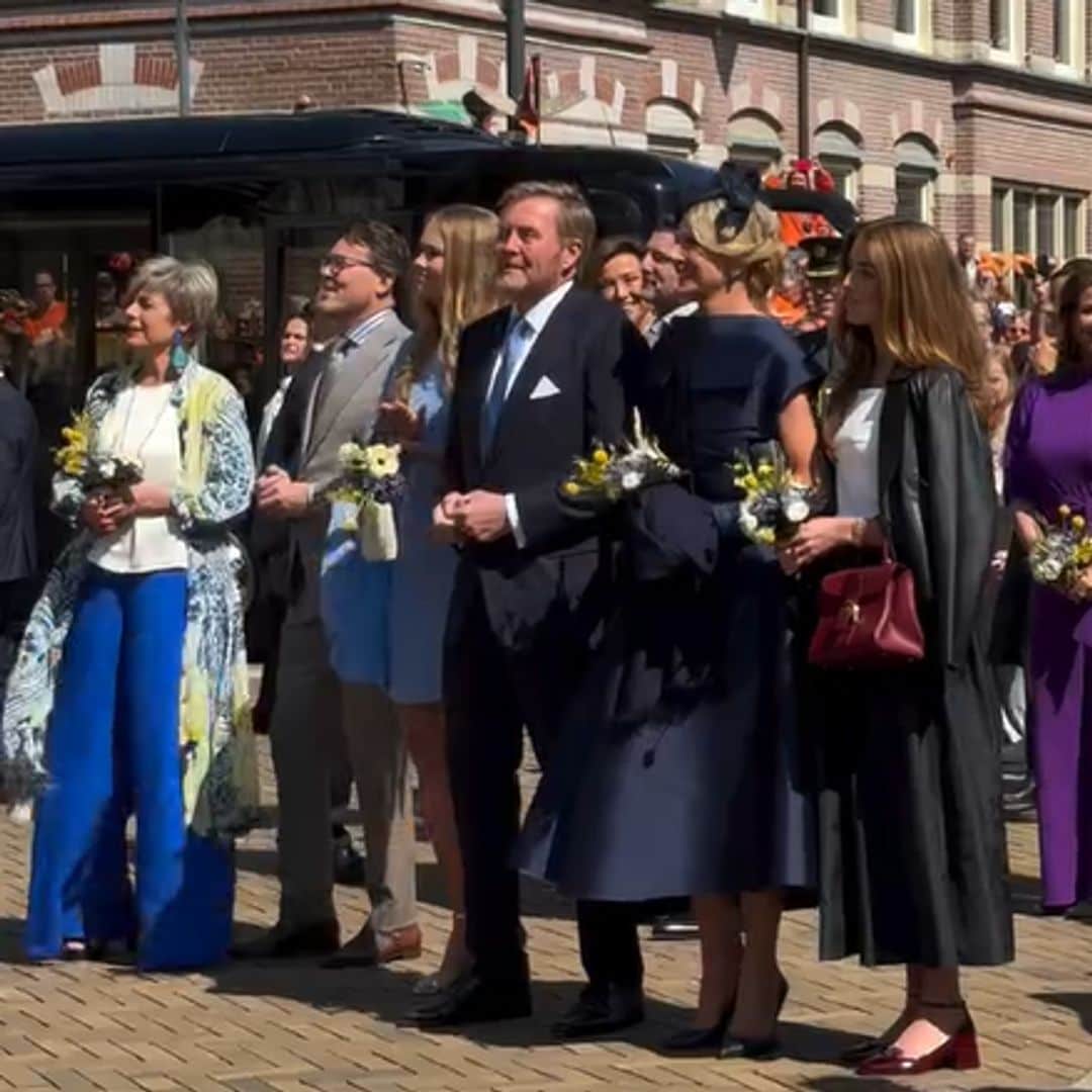 Guillermo y Máxima de Holanda disfrutan del Día del Rey como nunca cantando y bailando 