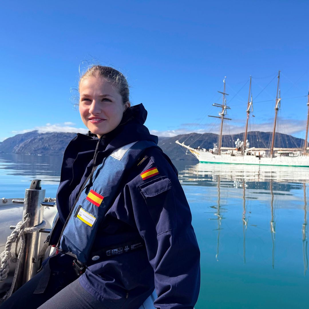 Casa Real difunde nuevas fotos de Leonor en 'Elcano' tras completar la mitad de la travesía