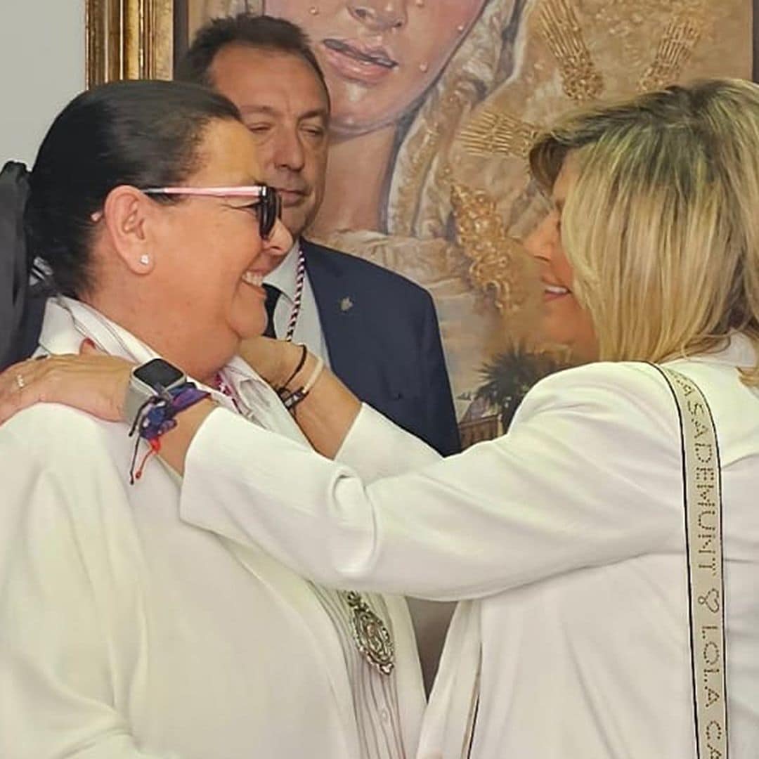 Terelu Campos revive en Málaga junto a María del Monte la tradición más emotiva que tenía con su madre
