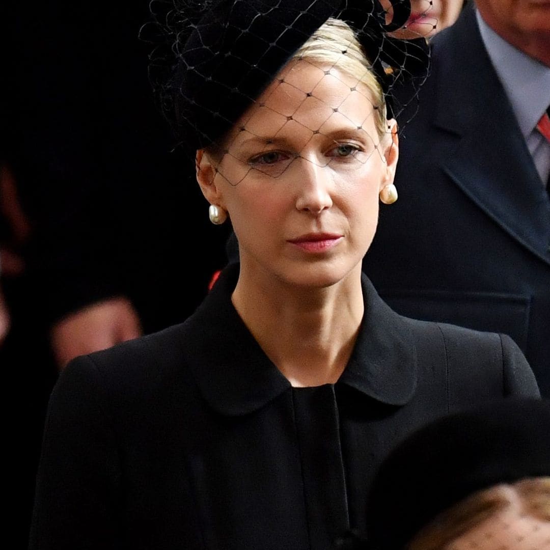 Lady Gabriella Windsor regresa a la vida real un año después de la repentina muerte de su marido 
