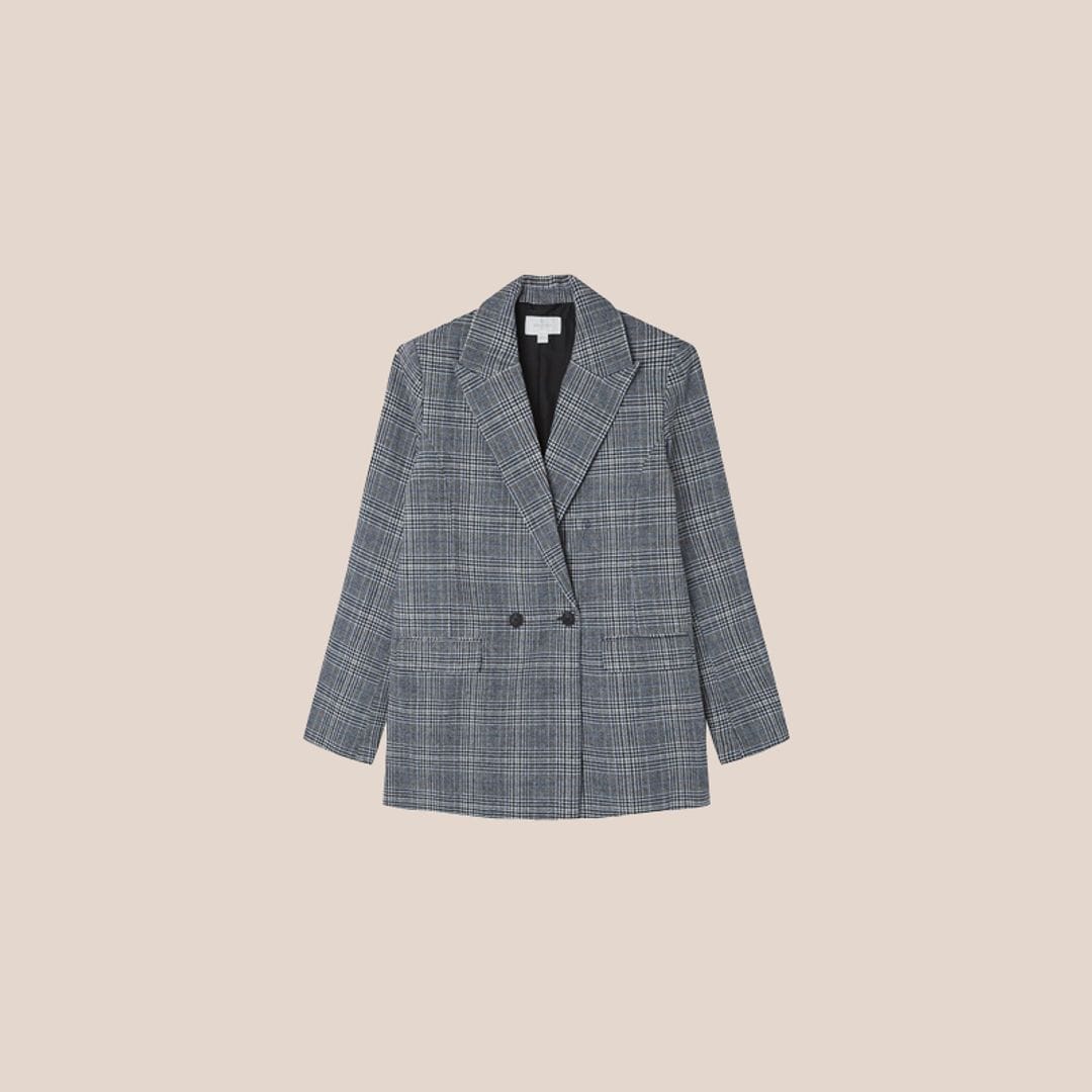 Blazer de tartan