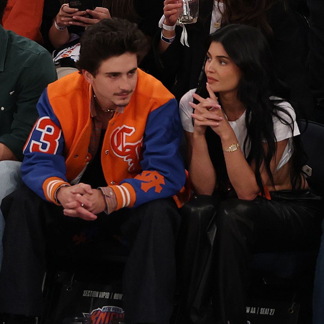 Kylie Jenner and Timothée Chalamet can't keep their hands off each other at Knicks vs. Pacers Game 5